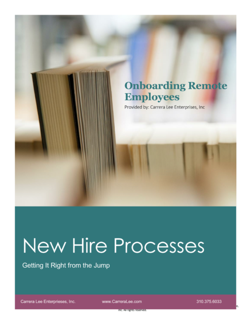 Onboarding Remote Employees